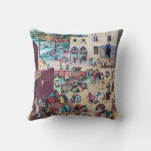 ピーター・ブルーゲル子供の遊び クッション (裏面)