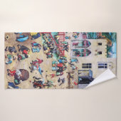 ピーター・ブルーゲル子供の遊び バスタオル (バスタオル)