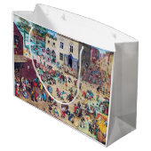 ピーター・ブルーゲル子供の遊び ラージペーパーバッグ (裏面アングル)