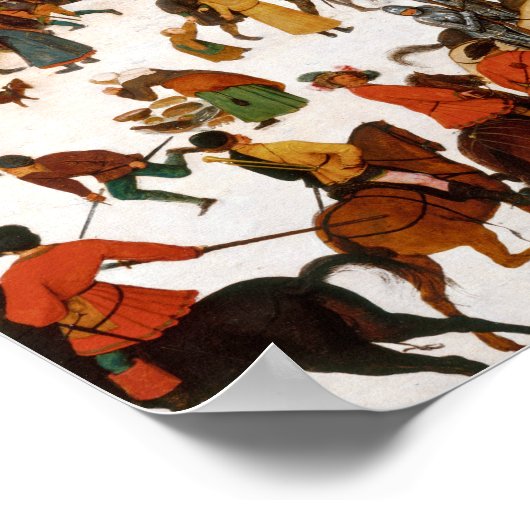 ピーター・ブルーゲル無罪の長老の虐殺 ポスター (角)