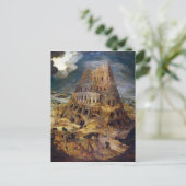 ピーター・ブルーヘル・ザ・ヤングザ・タワー・オブ・バベル ポストカード (スタンド正面)