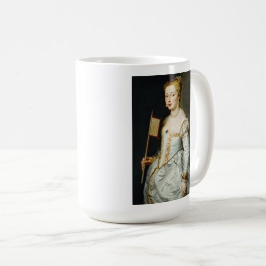 ピーター・ポール・ルーベンスポートレート・オブ・ア・レディ コーヒーマグカップ (正面右)