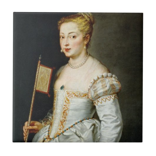 ピーター・ポール・ルーベンスポートレート・オブ・ア・レディ タイル (正面)