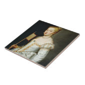 ピーター・ポール・ルーベンスポートレート・オブ・ア・レディ タイル (側面)