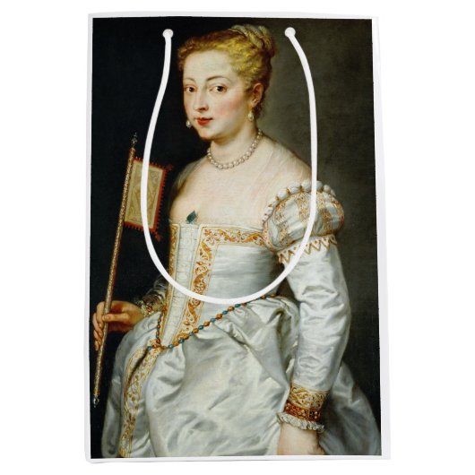 ピーター・ポール・ルーベンスポートレート・オブ・ア・レディ ミディアムペーパーバッグ (正面)