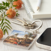 ピーター・ポール・ルーベンス牛の牛が住む土地の熟女 キーホルダー (正面右)