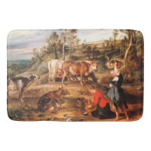 ピーター・ポール・ルーベンス牛の牛が住む土地の熟女