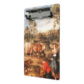 ピーター・ポール・ルーベンス牛の牛が住む土地の熟女 ミニクリップボード (アングル2)