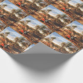 ピーター・ポール・ルーベンス牛の牛が住む土地の熟女 ラッピングペーパー (角)