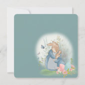 ピーター・ラビットとのイースターへの招待 セーブザデート (裏面)