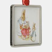 ピーター・ラビットと彼の姉妹(ベアトリックス・ポッター著) メタルオーナメント (右)