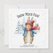 ピーター・ラビットのクリスマス シーズンカード (正面)