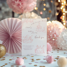 ピーター・ラビットのママ・ベビーシャワー サンキューカード