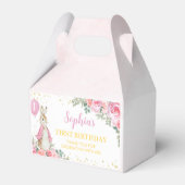 ピーター・ラビットの好意ボックス誕生日パーティー フェイバーボックス (裏面サイド)