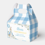 ピーター・ラビットの好意ボックス誕生日パーティー フェイバーボックス (裏面サイド)