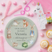 ピーター・ラビットアニマルズガーデンツール誕生日パーティー ペーパープレート (パーティー)