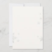 ピーター・ラビットクリスマスツリー 招待状 (裏面)