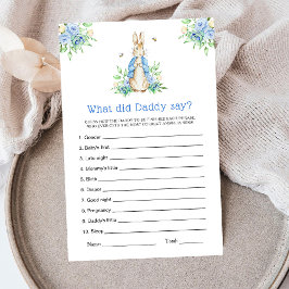 ピーター・ラビットパパが何と言ったかゲーム