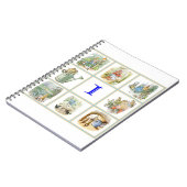 ピーター・ラビットパーソナライズされたはHという文字でイメージする ノートブック (左側)