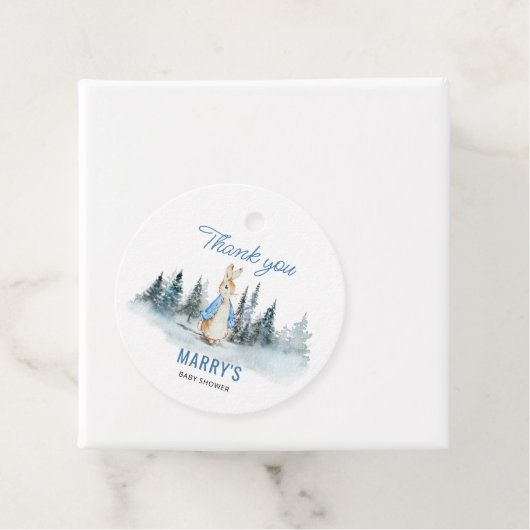 ピーター・ラビット冬のベビーシャワー フェイバータグ (インサイチュ)