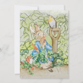 ピーター・ラビット友だち赤ちゃんシャワー 招待状 (裏面)