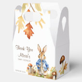 ピーター・ラビット秋をテーマにした赤ちゃんシャワーテンプレート フェイバーボックス (オープン)