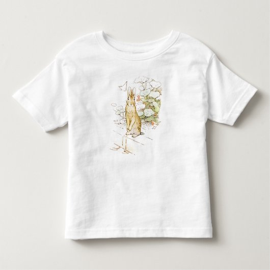 ピーター・ラビット3幼児用Tシャツ トドラーTシャツ (正面)