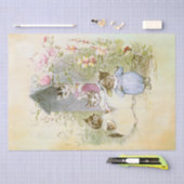 ピーター・ラビット（ネコ）ティッシュペーパー 薄葉紙 (クラフト)