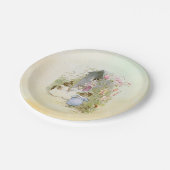 ピーター・ラビット（ネコ） ペーパープレート (アングル)