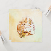 ピーター・ラビット・ビアトリクス・ポッター カード (正面/裏面インサイチュ)