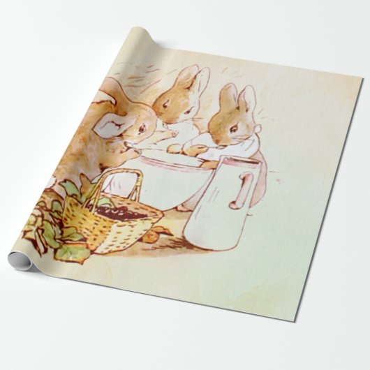 ピーター・ラビット・ビアトリクス・ポッター ラッピングペーパー (アンロールド)