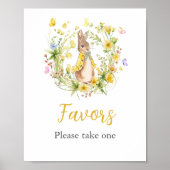 ピーター・ラビット・ベイビー・シャワーがポスターを引き立てる ポスター (正面)