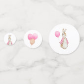 ピーター・ラビット・ベイビー・シャワー女の子 コンフェッティ (正面)