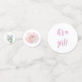 ピーター・ラビット・ベイビー・シャワー女の子 コンフェッティ (裏面)