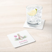 ピーター・ラビット・ベイビー・シャワー スクエアペーパーコースター (インサイチュ)