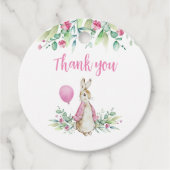 ピーター・ラビット・ベイビー・シャワー フェイバータグ (正面)
