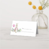 ピーター・ラビット・ベイビー・シャワー プレイスカード (裏面)