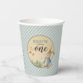ピーター・ラビット |ベビー初誕生日 紙コップ (正面)