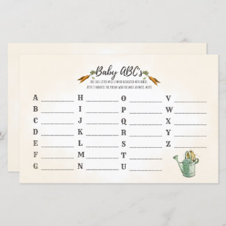 ピーター・ラビット |ベビーABC |赤ちゃんシャワーゲーム