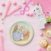 ピーター・ラビット（ママ） ペーパープレート (パーティー)