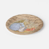 ピーター・ラビット（ママ）紙プレート ペーパープレート (アングル)