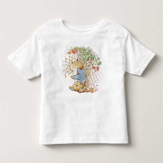 ピーター・ラビット・幼児のTシャツ トドラーTシャツ (正面)