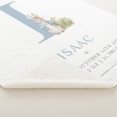 ピーター・ラビット |文字パーソナライズされたI シェルパブランケット (3/4)