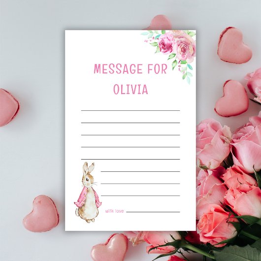 ピーター・ラビット |時間カプセルメッセージ誕生日