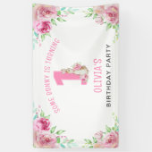 ピーター・ラビット |最初の誕生日パーティー 横断幕 (縦)