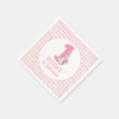 ピーター・ラビット |最初の誕生日 スタンダードカクテルナプキン (角)