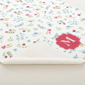 ピーター・ラビット |水彩の森パターン シェルパブランケット (3/4)