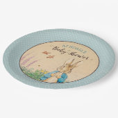 ピーター・ラビット |男の子の赤ちゃんシャワー ペーパープレート (アングル)
