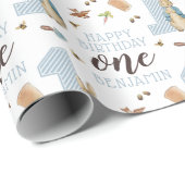 ピーター・ラビット |男の赤ちゃんの最初の誕生日 ラッピングペーパー (ロールコーナー)