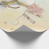 ピーター・ラビット(雪だるま) ラッピングペーパー (角)